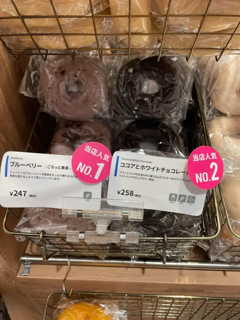 人気NO.1とNo.2の商品写真