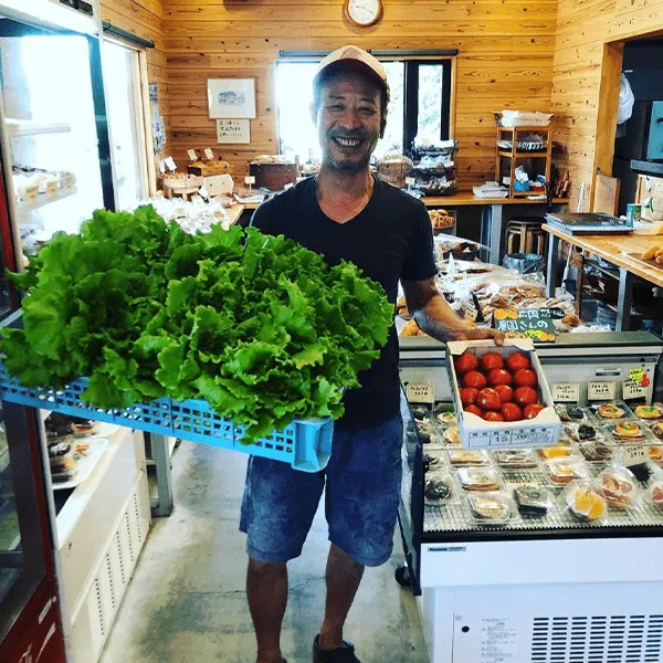 野菜農家の写真