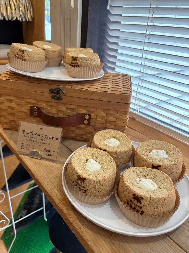 アールグレイのシフォンケーキ